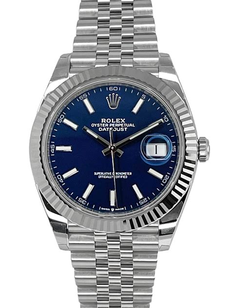 rolex date just gold gubile|rolex datejust 41 blue.